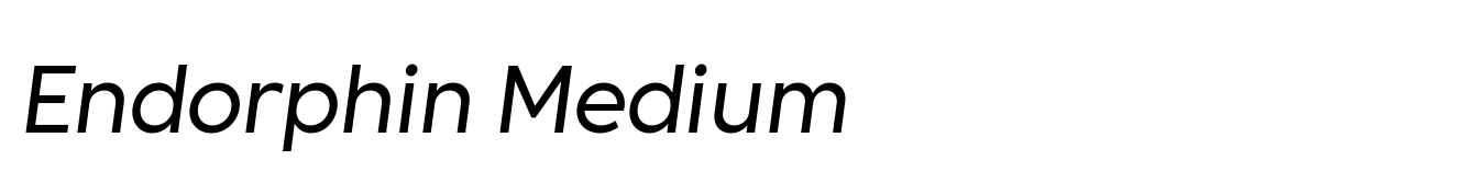 Endorphin Medium